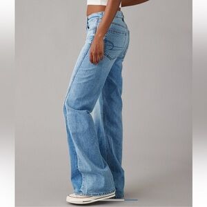 NWOT AE low rise baggy flare jeans